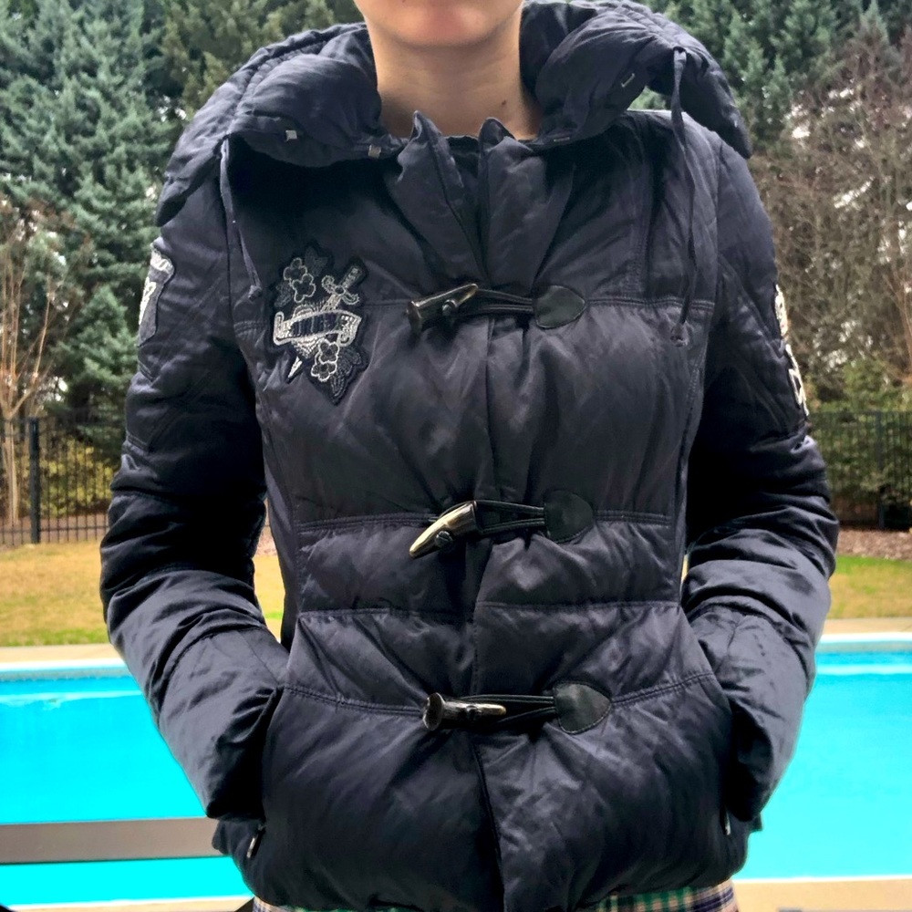 Geospirit women’s jacket with real goose down.